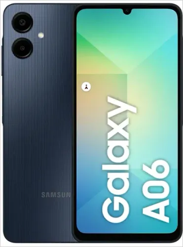 Smartphone Samsung Galaxy A06 4G 128GB 4GB RAM Dual Chip Câmera Traseira 50+2MP Frontal 8M