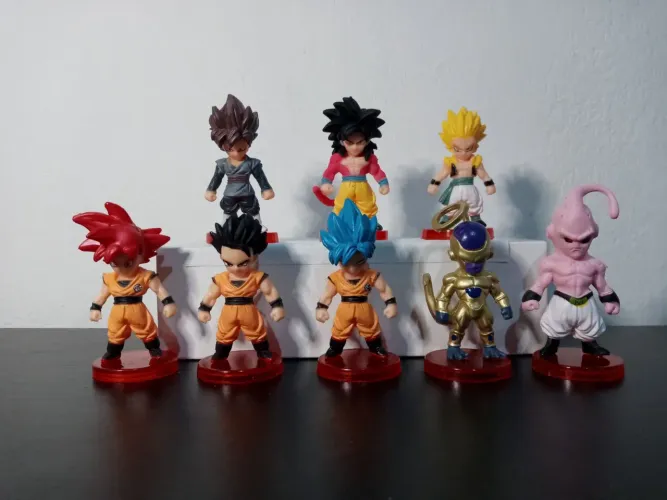 Dragon Ball Z - set 8 personagens