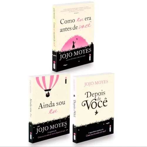 Coleção livros como eu era antes de você