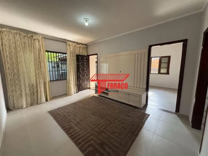 Casa com 2 dormitórios para alugar, 110 m² por R$ 2.856,00/mês - Vila Junqueira - Santo An
