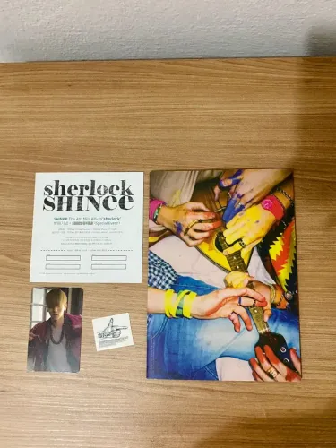 Album KPOP SHINee - Sherlock (4th mini album) CD Original Especial