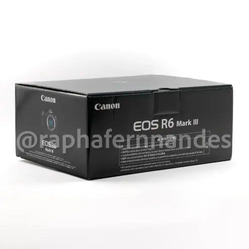 Câmera Canon EOS R6 Mark III (novo/lacrado)