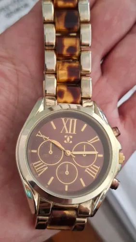 Relógio feminino tartaruga sem marca definida
