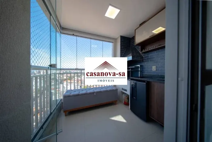 Apartamento com 2 dormitórios para alugar, 57 m² por R$ 4.066,00/mês - Santa Maria - Santo