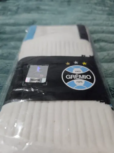 Meião Grêmio Topper 2011 Branca NOVA