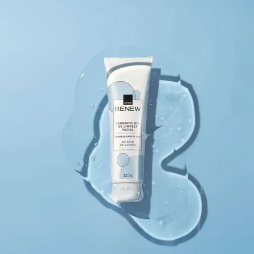 Renew Sabonete Gel de Limpeza Facial 125g Avon
