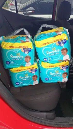 Vendo Fraldas Pampers Confort Sec Tamanho XG