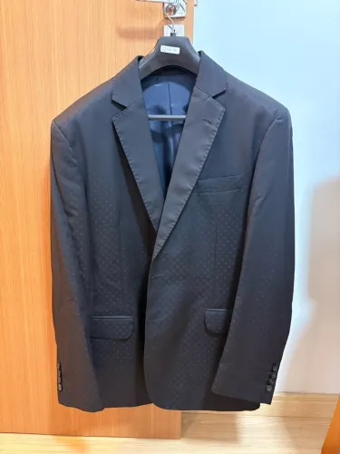 Terno Half Canvas lã s150 Preto