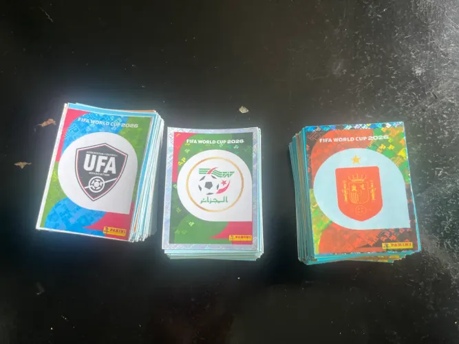 Figurinhas impressas da copa