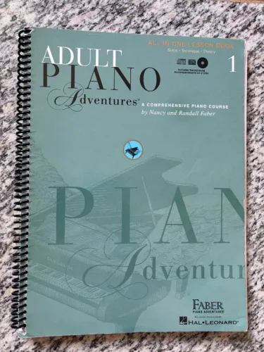 Adult Piano Adventures, book 1