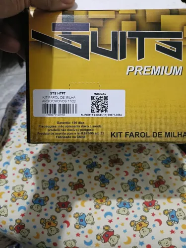 Kit farol de milha Fiat argo.
