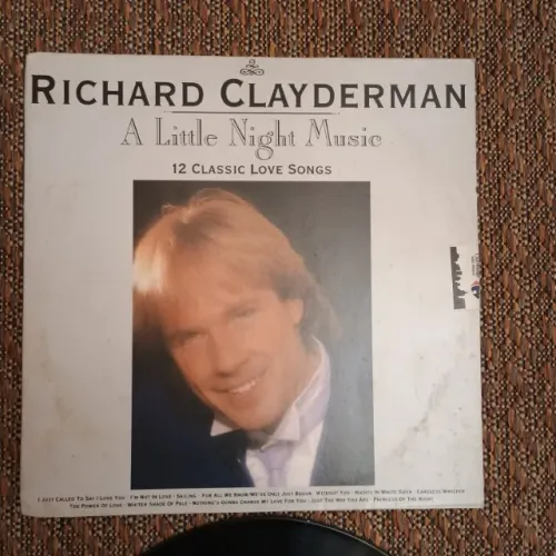 Disco de Vinil Richard Clayderman - A Little Night Music