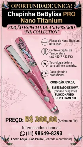 Chapinha nano Titanium