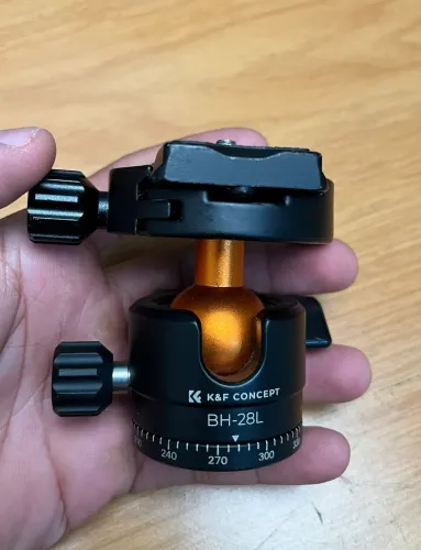 Cabeça ball head tripé kef concept 