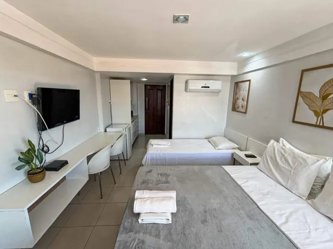 Flat à venda, 1 quarto, Manaíra - João Pessoa/PB