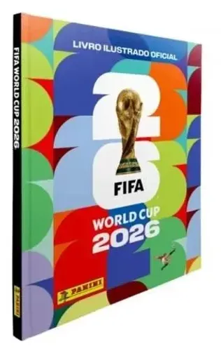 ? Álbum Oficial FIFA World Cup 2026 Capa Dura + 696 Figurinhas + Coca-Cola Completa