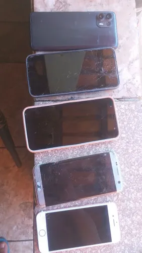 Celulares quebrados