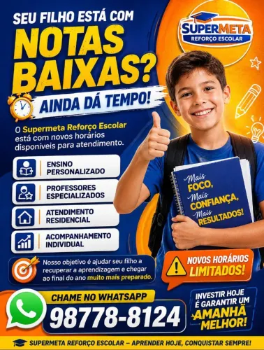 Supermeta reforço escolar