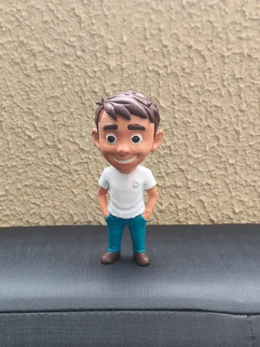 Escultura personalizada impressão 3d