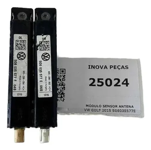 Módulo Sensor Antena Vw Golf 2015 5g6035577e Cinza