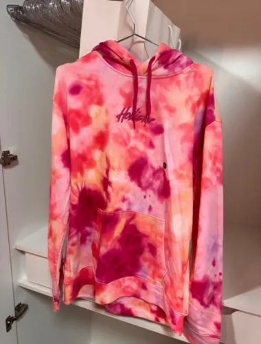 moletom hollister canguru multicolorido tam m