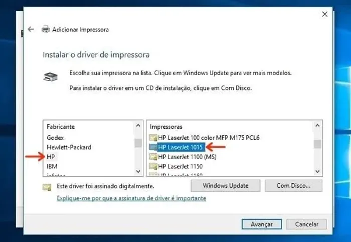  CONFIGURAÇÃO DE IMPRESSORA ONLINE