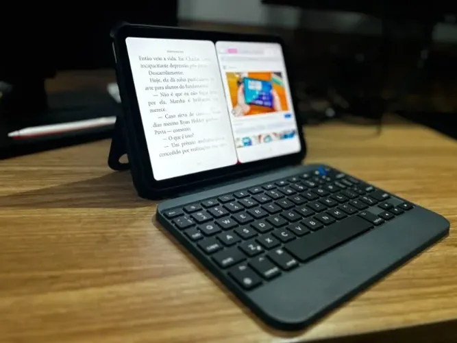 Ipad Mini 6 - 256GB com case de teclado e Apple Pencil