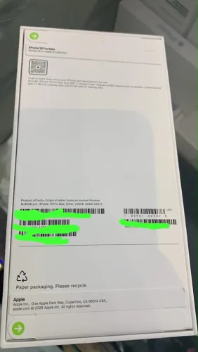 iphone 18 Pro Max 256gb (Prata) LACRADO
