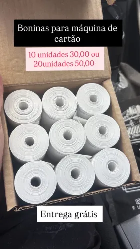 Bobinas para máquinas de cartão 