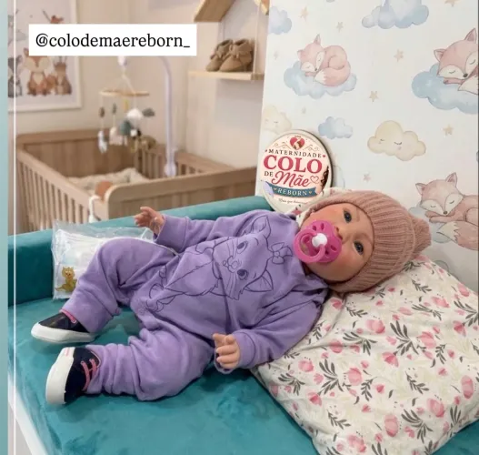 Bebê reborn - pode dar banho 