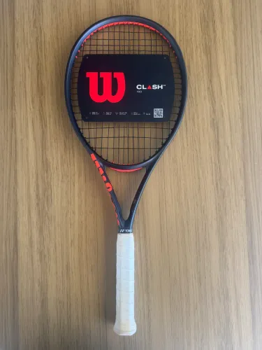 Raquete Tênis Wilson Clash 100 v3 L3 (3 meses uso com NF!)