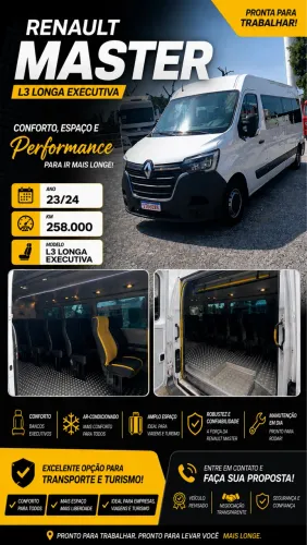 Renault Master 2.3 DCI Executive Longo 16L Dies 2024