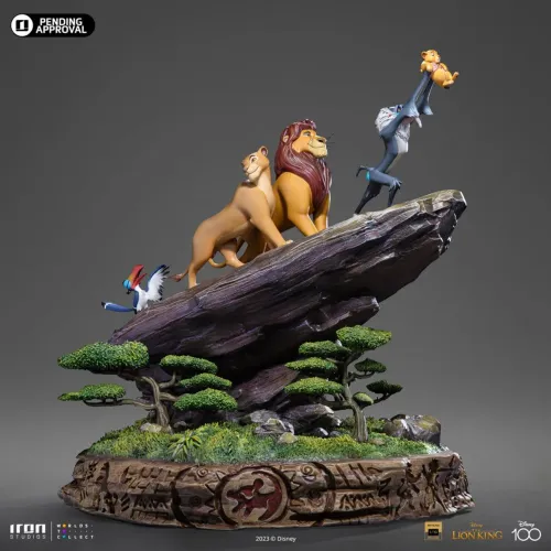 Rei Leão Deluxe - The Lion King - Art Scale 1/10 - Iron Studios