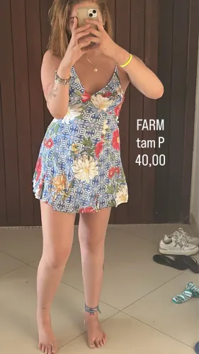 vestido estampado 