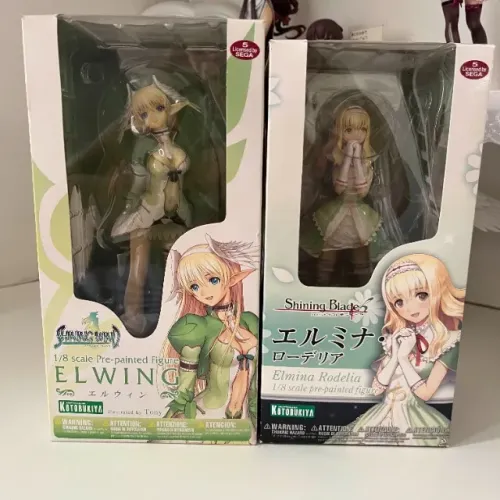 Duas Figures 1/8 Elmina Rhoderia & Ranah Elwyn Sylphis