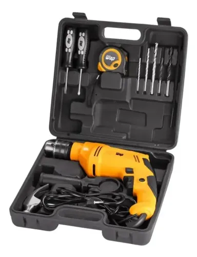 Parafusadeira E Furadeira De Impacto Wap 38 Wf 700k10 W2