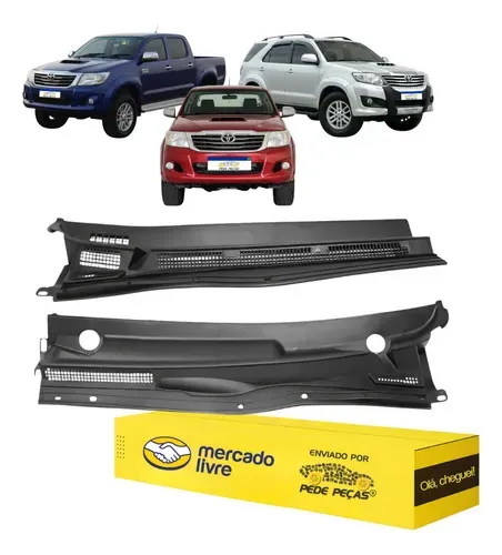 Kit Grade Churrasqueira Hilux Sw4 2005 06 07 08 09 10 A 2015 Preto