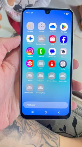 Galaxy a17 256 gb celular zero sem nem um detalhe, pra ir logo