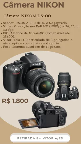 Câmera NIKON