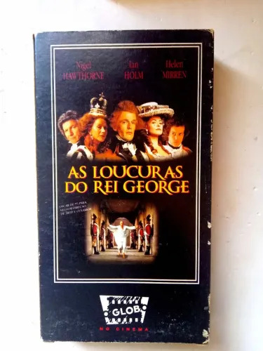 As loucuras do rei george Vhs Ian holm Helen mirren filme clássico comédia