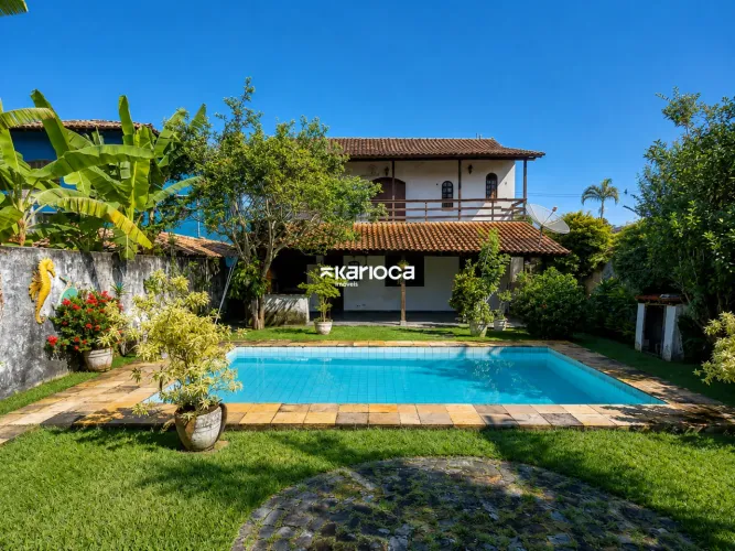 CASA EM CONDOMÍNIO À VENDA DE 355 M² | 6 QUARTOS | 2 SUÍTES | 4 VAGAS - VARGEM PÉQUENA - C