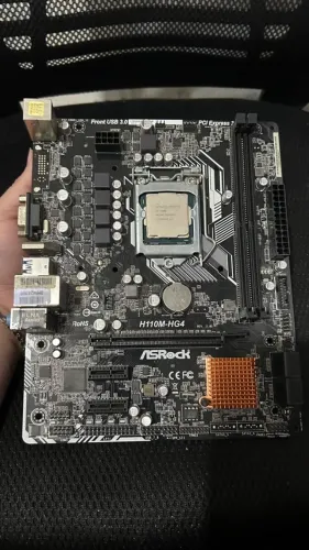 Kit Processador Intel Core i3-7100 (7ª Geração) + Placa Mãe ASRock H110M-HG4