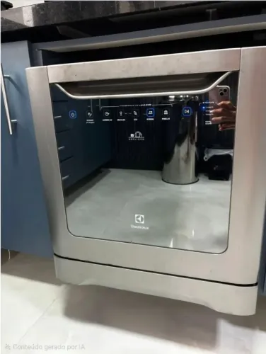 Lava louças Eletrolux 8 serviços Inox