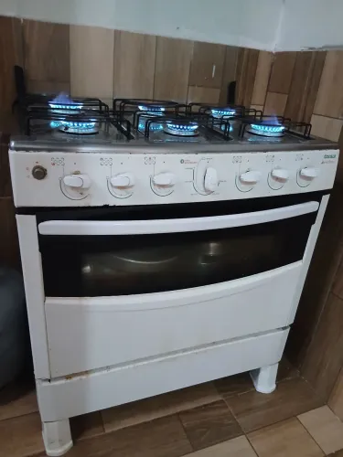 Fogao 6 bocas automático