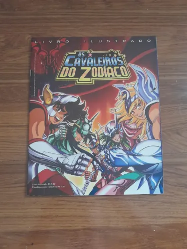 Álbum de Figurinhas Cavaleiros do Zodíaco 2004