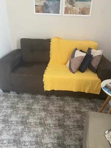 Sofá 3 lugares retrátil 