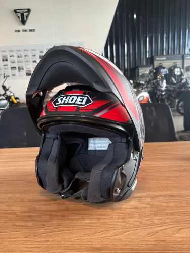 Capacete SHOEI Neotec3 Grasp TC- vermelho - Tamanho: 56 e 58