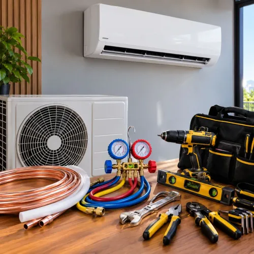 Kit HDINO MATERIAL climatização Split mas suporte técnico