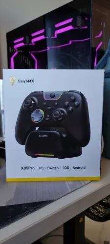 Controle Joystick EasySMX X05 Pro + Dock