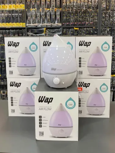 WAP Umidificador de Ar AIR FLOW com Luminária e Difusor de Aromas, 4 Litros,